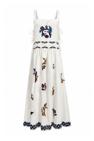 BLUE ORCHARD DRESS