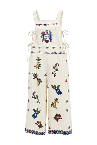 FLORA TIE-SIDE JUMPSUIT